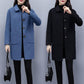 Women Jacket Autumn Winter Coat Fashion Women's Lapel Overcoat Long Woolen Overcoat Women Coats