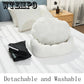 Cute Soft washbale Pet Bed Kennel Dog Round Cat Warm Sleeping Bag Puppy Cushion Mat Portable