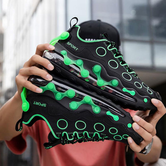 Casual Shoes Summer Men's Shoes, Sports Shoes Korean Version of The Old Shoes, Mesh Cushion, Cushioning Increased Shock