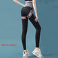 Shark Pants Women's Outer Wear Leggings Thin Suspension Pants Abdomen Hips High Waist Tight-fitting Cropped Trousers Spring and Autumn Models