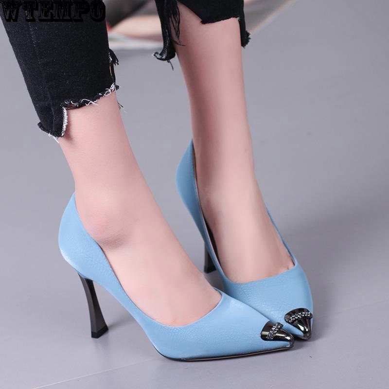 Brand Joker High Heel Stiletto Pointed Shallow Mouth High Heels Summer Women's Shoes Fashion