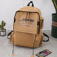 Backpack Men and Women Casual Simple Backpack Trend Personality Student School Bag Travel Bag