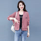 Sweater Cotton Jacket Women Korean Loose Loose Autumn and Winter Thin All-match Jacket Cardigan Sweater Short Baseball Uniform