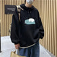 Winter Men's Trendy Brand Ins Sweater Hip-hop Hoodie Boys Warm Loose Top