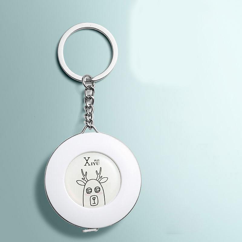 1/5pcs Mini Tape Measure 2m Self-locking Soft Ruler for Measuring Bust and Cutting Clothes Stationery Meter RulerA