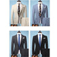 Two-piece Suit Men's Suit Jacket Trousers Spring and Autumn Small Suit Business Casual Best Man Groom Dress