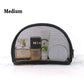 Cosmetic Bag Women's Transparent Simple Mesh Large-capacity Multi-functional Portable Storage Bag Carry-on Wash Bag
