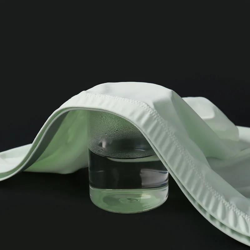 Men's Underwear Triangle Shorts Ice Silk Transparent Ultra-thin Summer Breathable Shorts