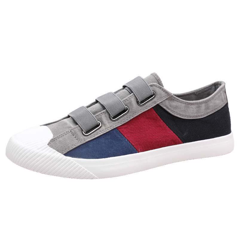 Plus Size 38-44 Summer Men Sneakers Comfortable Running Basketball Shoes Breathable Shockproof Non-slip Canvas Shoes