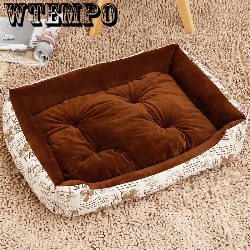 Large Dog Bed Sofa Dog Cat Pet Cushion For Big Dogs Washable Nest Cat Teddy Puppy Mat Kennel