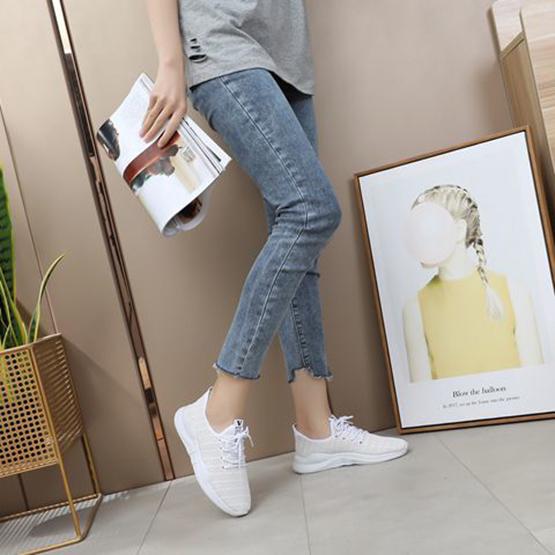 Summer Sports Shoes Female Shoes Small White Small Black Shoes Tide Wild Casual Shoes