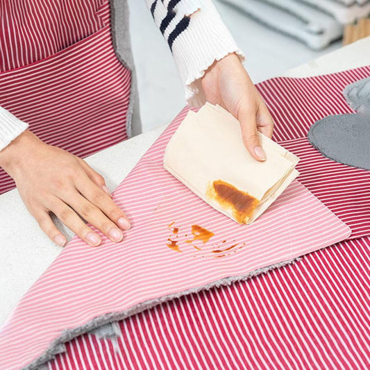 Home Cute Kitchen Cooking Apron Waterproof and Oil-proof Waistband Men's and Women's Aprons Roasting Coffee Shop Overalls