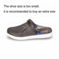 Hole Shoes Female Korean Students Wear Crystal Beach Baotou Half Drag Non-slip Flat Bottom Sandals and Slippers Male XL 45