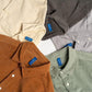 Spring and Autumn Corduroy Shirt Men's Trend All-match Ruffian Handsome Shirt Casual Fashion Solid Color Bottoming Shirt Jacket
