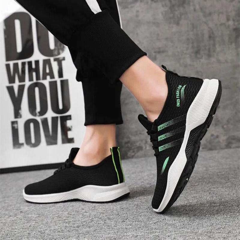 Men's All-match Shoes Casual Breathable Sports Shoes Light Non-slip Wear-resistant Running Shoes