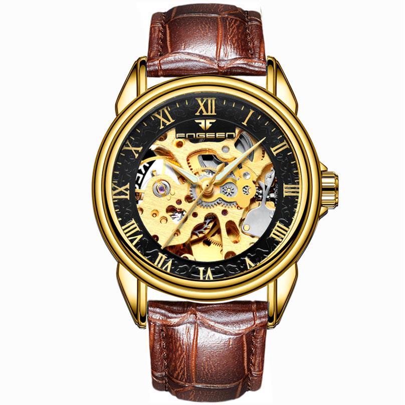 Men's Watches Top Brand Luxury Business Automatic Clock Tourbillon Waterproof Mechanical Watch