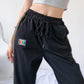 Casual Pants Women's Summer Thin Quick-drying Pants Nine Points Thin High Waist Black Pants Female Harem Pants Trend