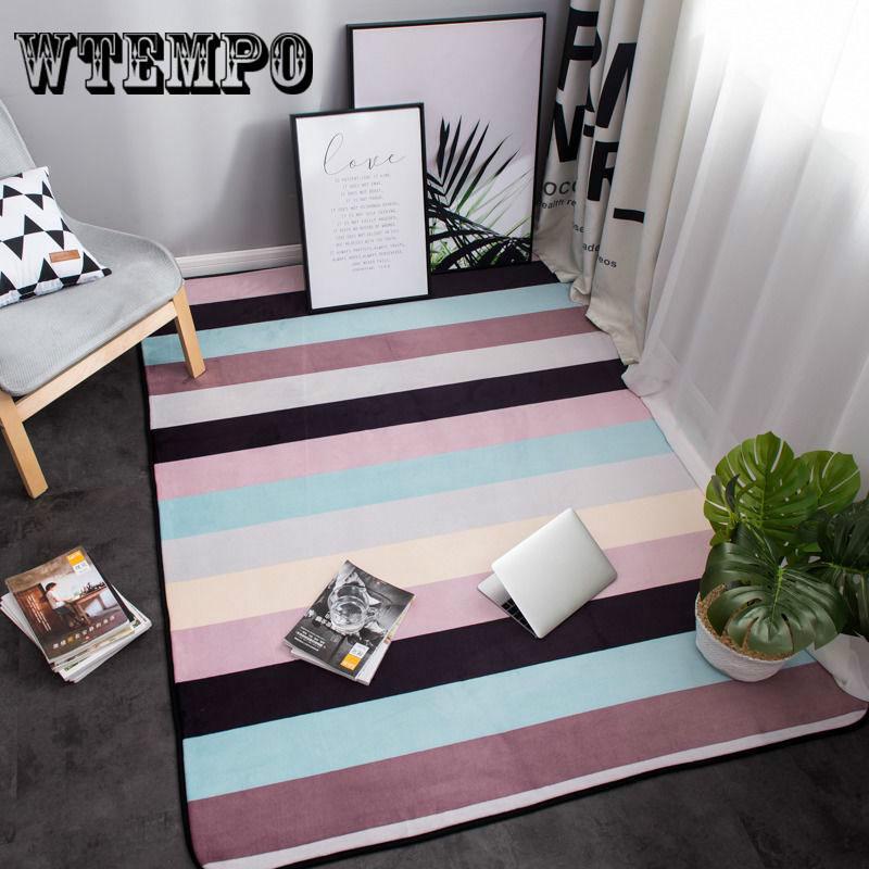 Nordic minimalist  Carpets for Living room rug Modern European coffee table mat Rugs Bedroom