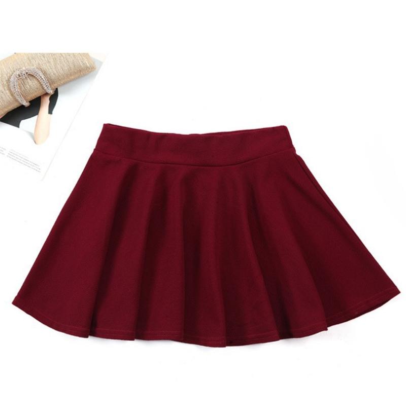 WTEMPO  Skirt Women Fashion Summer Black A-line High Waist Gauze Pantskirt