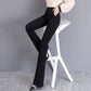 High Waist Flared Pants Female Autumn Winter Fall Feeling Slim Long Pants Flared Pants Casual Pants