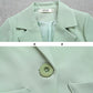 Women's Suit Jacket Spring and Autumn Single Buckle All-match Slim Slimming Jacket Suit Women's Casual Jacket Professional Wear