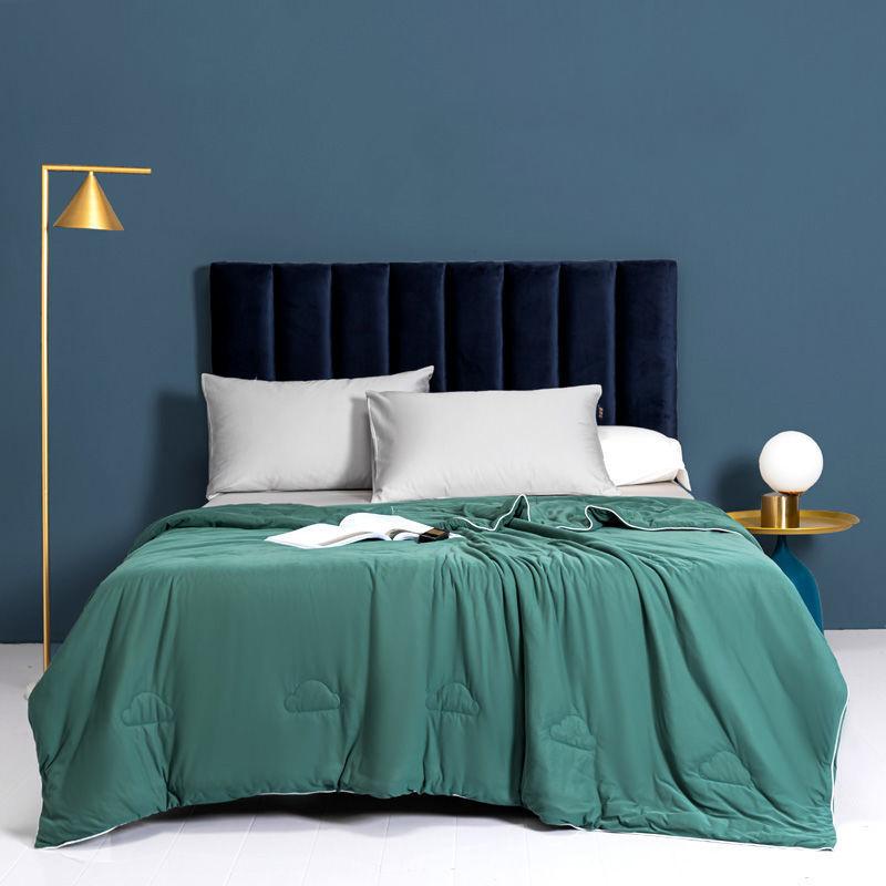 Skin-friendly Double Air-conditioning Quilt Washed Cotton Quilt Student Single Summer Dormitory Spring and Autumn Quilt
