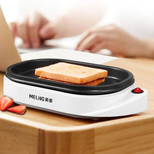 700W Household Flat Bottom Frying Pan Electric Bakeware Smokeless Nonstick Baking Pan Fried Steak Pan