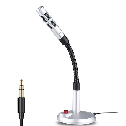 Computer Microphone Desktop Microphone Home Wired Recording Voice Game Anchor K Song Chat Condenser Microphone