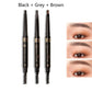 Double-head eyebrow pencil waterproof and sweat-proof natural long-lasting non-fading non-staining