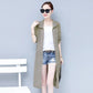 Spring and Summer Breathable Sun Protection Clothing Women's Mid-length Loose Large Size Sun Protection Clothing Women's Thin Coat