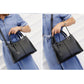 Luxury Women Cow Leather Handbag Pendant Ladies Fashion Tote Genuine Leather Shoulder Messenger Cros