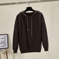 Pofulove Pullover Sweater New Lazy Sweater Short Coat Women Hooded Sweater Women Korean Loose