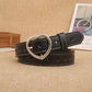 Belt Women's Simple Thin Style with Jeans Personality Retro Heart-shaped Hollow