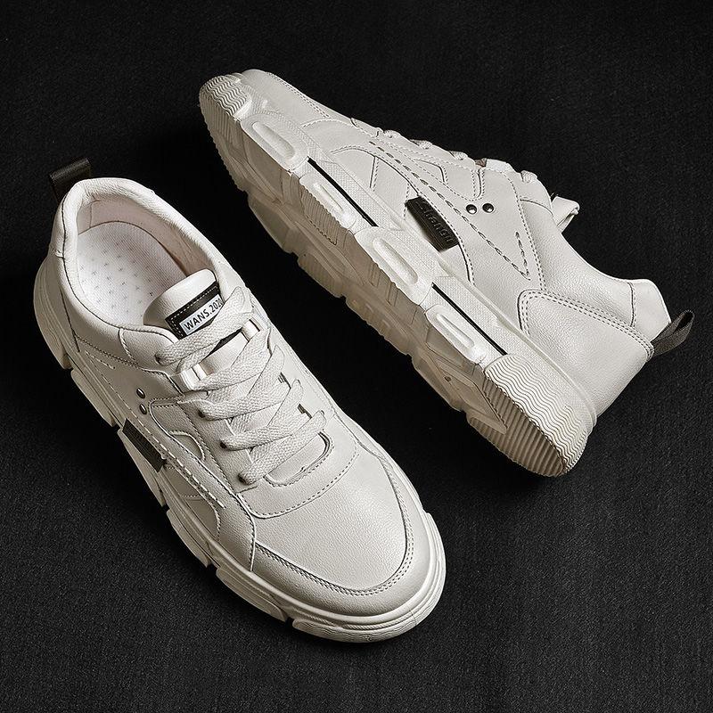 Trendy casual shoes men's sneakers men's flat shoes waterproof men's shoes large size 45 board shoe