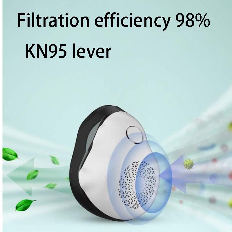 Electric face mask with KN95 filter children face mask reusable Anti PM2.5 Adult Child Electric Mask