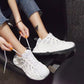 Women Shoes White Sneakers Women Vulcanized Shoes Platform Chunky Sneakers Casual Dad Shoes Basket Femme