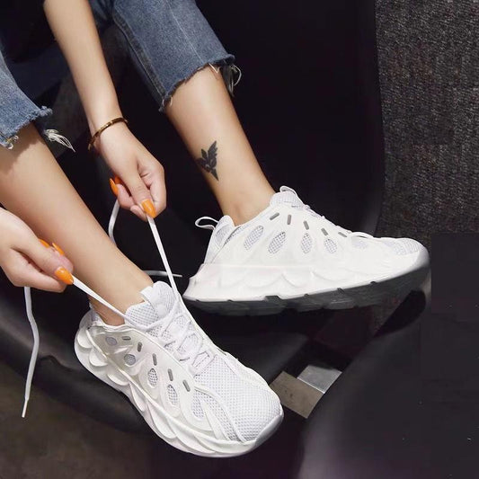 Women Shoes White Sneakers Women Vulcanized Shoes Platform Chunky Sneakers Casual Dad Shoes Basket Femme