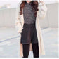 High Waist Ladies Woolen Bootcut Short Pants Casual Zipper  Wool Shorts Solid Pockets Large Size