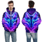 Hoodie Cartoon Anime Coat Personality 3D Printed Sweater Spring and Autumn Men and Women