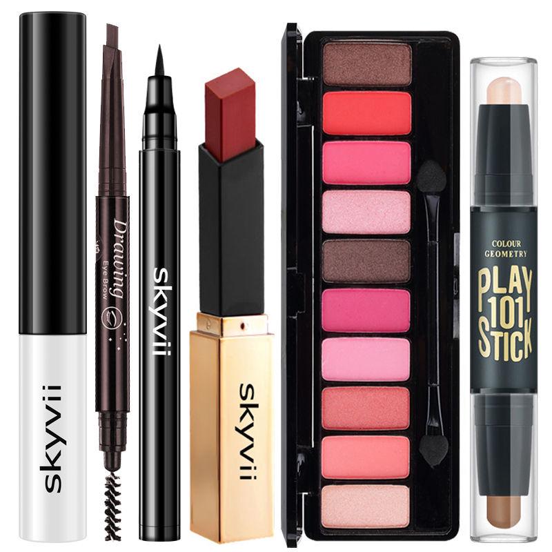 Not easy to discolor Mascara ultra-fine brush head is waterproof and elongated without blooming