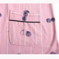 Women's Autumn Long-sleeved Pajamas Set Plus Size Loose Breathable Homewear Suit Lapel Pants Two-piece Set