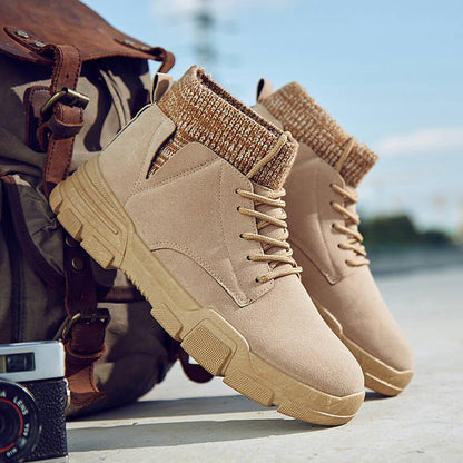 Sneakers Men Casual Tooling Shoes Fashion Classic Martin Boots Outdoor Non-slip Shoes Sport Shoes