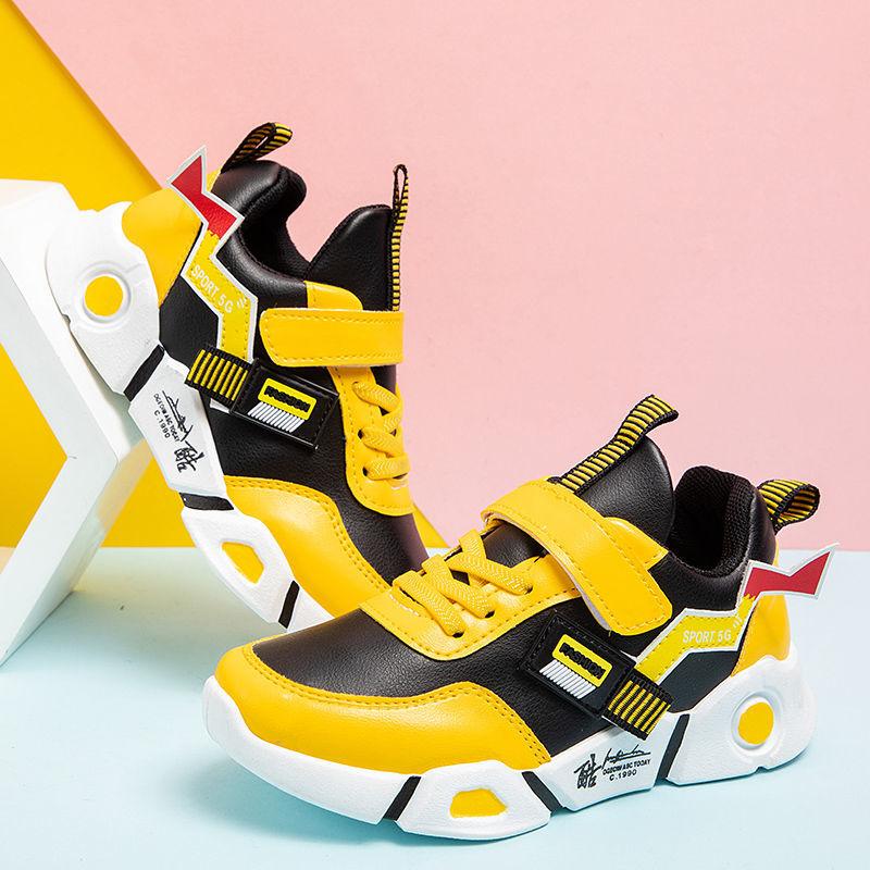 Universal Breathable Running Shoes for Boys and Girls All-match Comfortable Sneakers Spring Mesh Breathable Elementary School Shoes