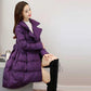 Cotton-padded Jacket Women's Mid-length Loose A-line Skirt Waist Down Padded Jacket Padded Jacket Winter Jacket