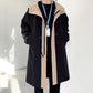 Mid-length Hoodie Men's Knee-length Coat Wind Jacket Youth Thickening Party All-match Men's Clothing