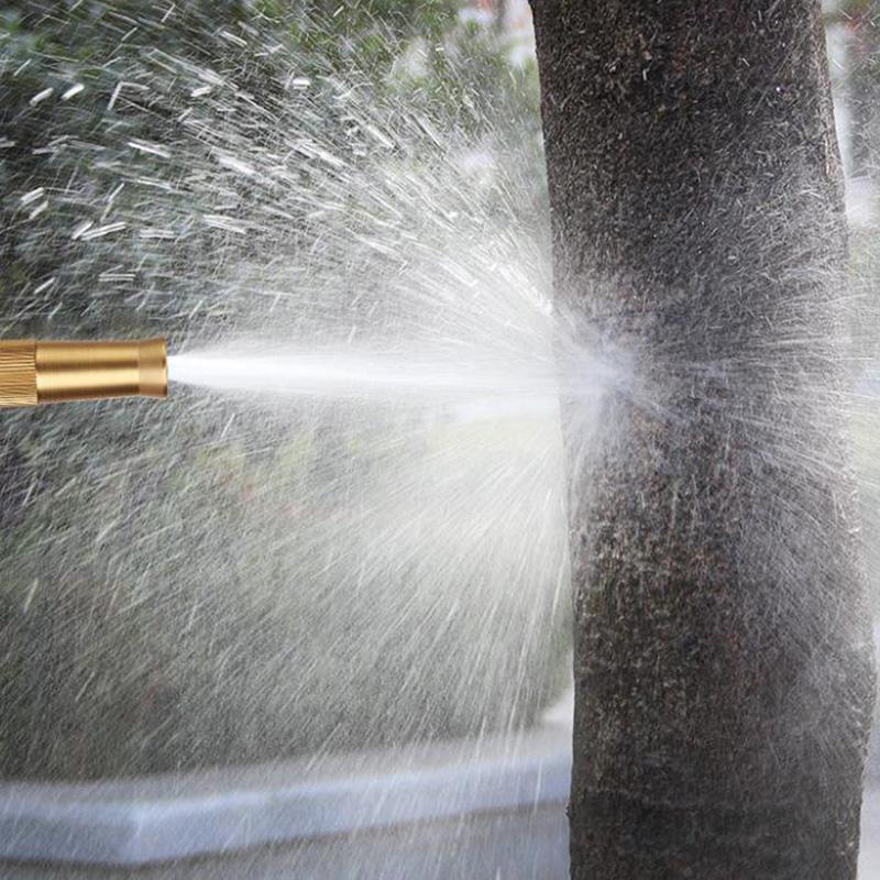 Brass High Pressure Water Gun Set 5/10/15/20m Adjustable Car Wash Gun Watering Garden Tools Cleaning Tools