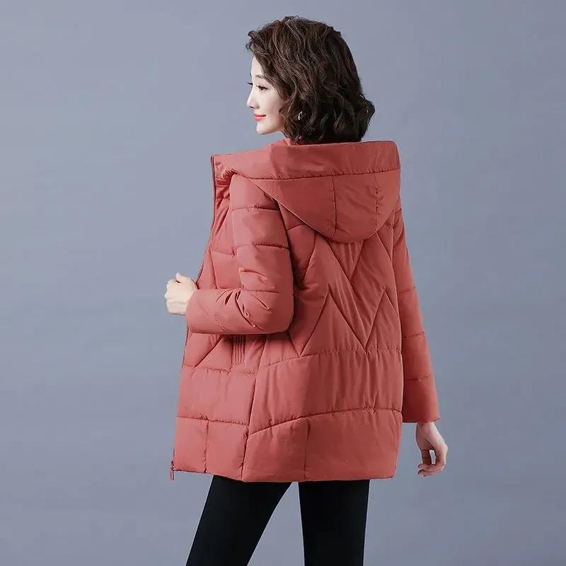 Women Winter Jacket Long Warm Parkas Female Thicken Coat Cotton Padded Parka Jacket Plus Size Hooded Outwear