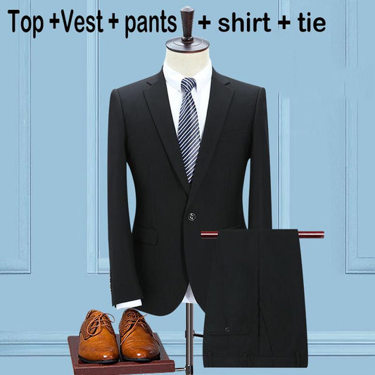 Autumn and Winter Suit Suit Men Suit Business Wear Business Dress Plus Size Men Wedding Clothing