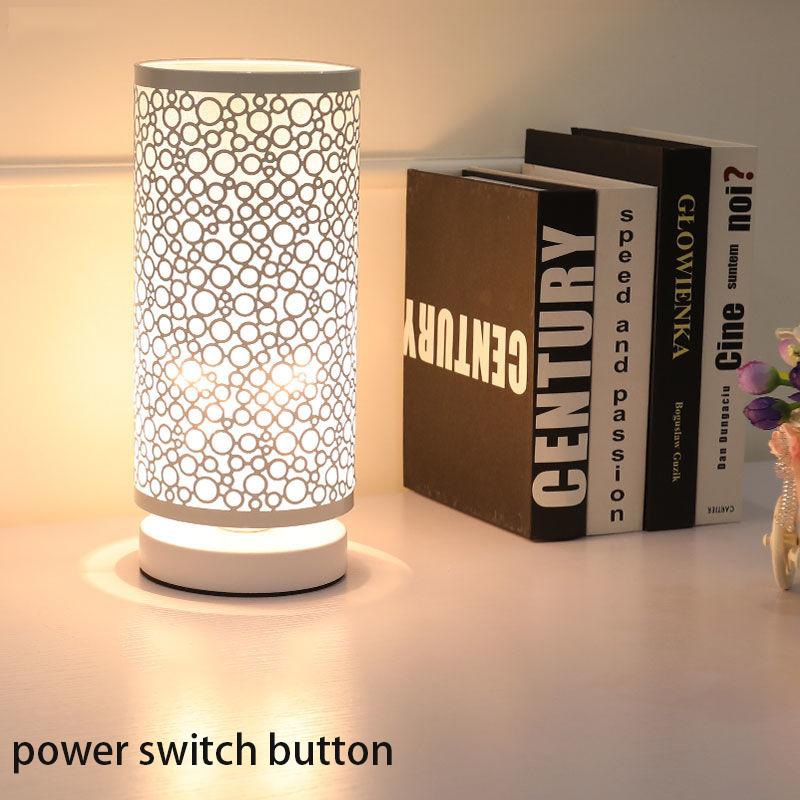 Bedroom Colorful Romantic Bedside Lamp Simple Night Light Wedding Creative Warm Eye Care Home Decoration Creative Table Lamp