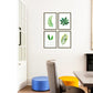 Nordic plant photo frame decoration stickers porch restaurant bedside corner TV wall stickers
